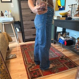 Reformation Relaxed Blue Jeans